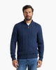 Vaugn | Pullover mit halbem Reißverschluss