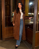 Zaria | Banbury Wildleder Trenchcoat