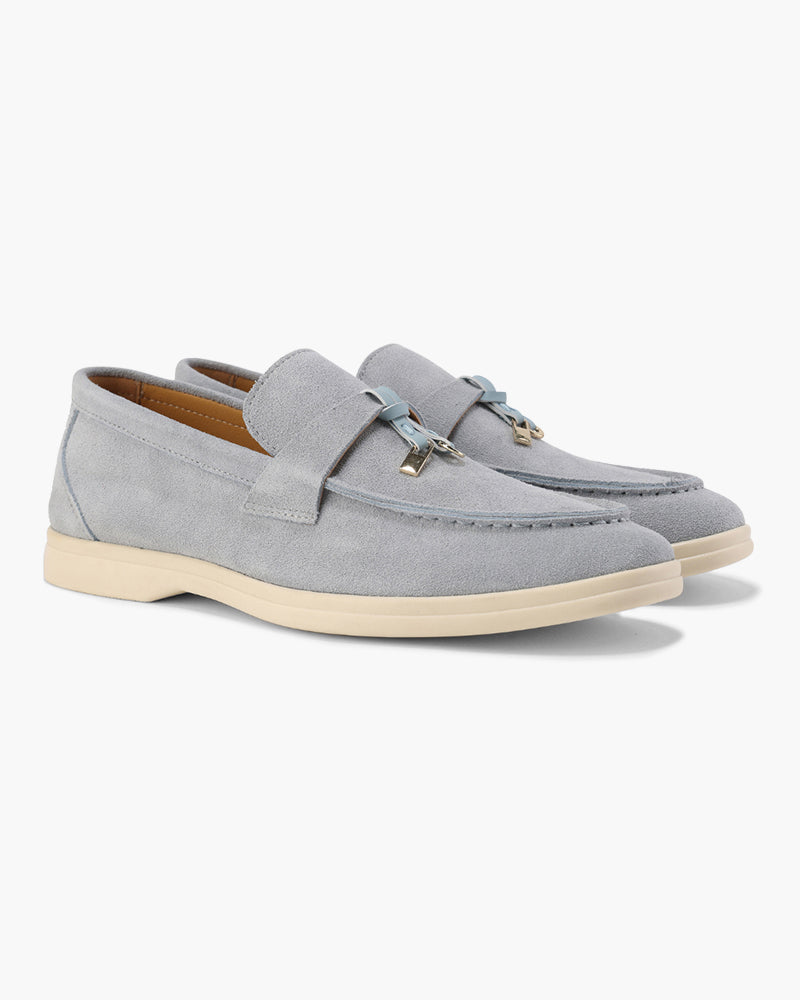 Ziva | Old Money Wildleder Damen-Loafer