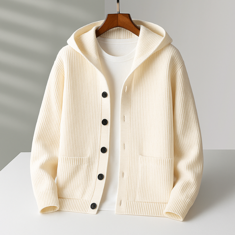 Johan | Cardigan aus Wolle für Herren