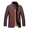 Alden | Winter jacket vest with stand-up collar