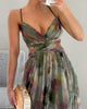Eva | Unvergessliches Maxi-Kleid mit Blumenmuster