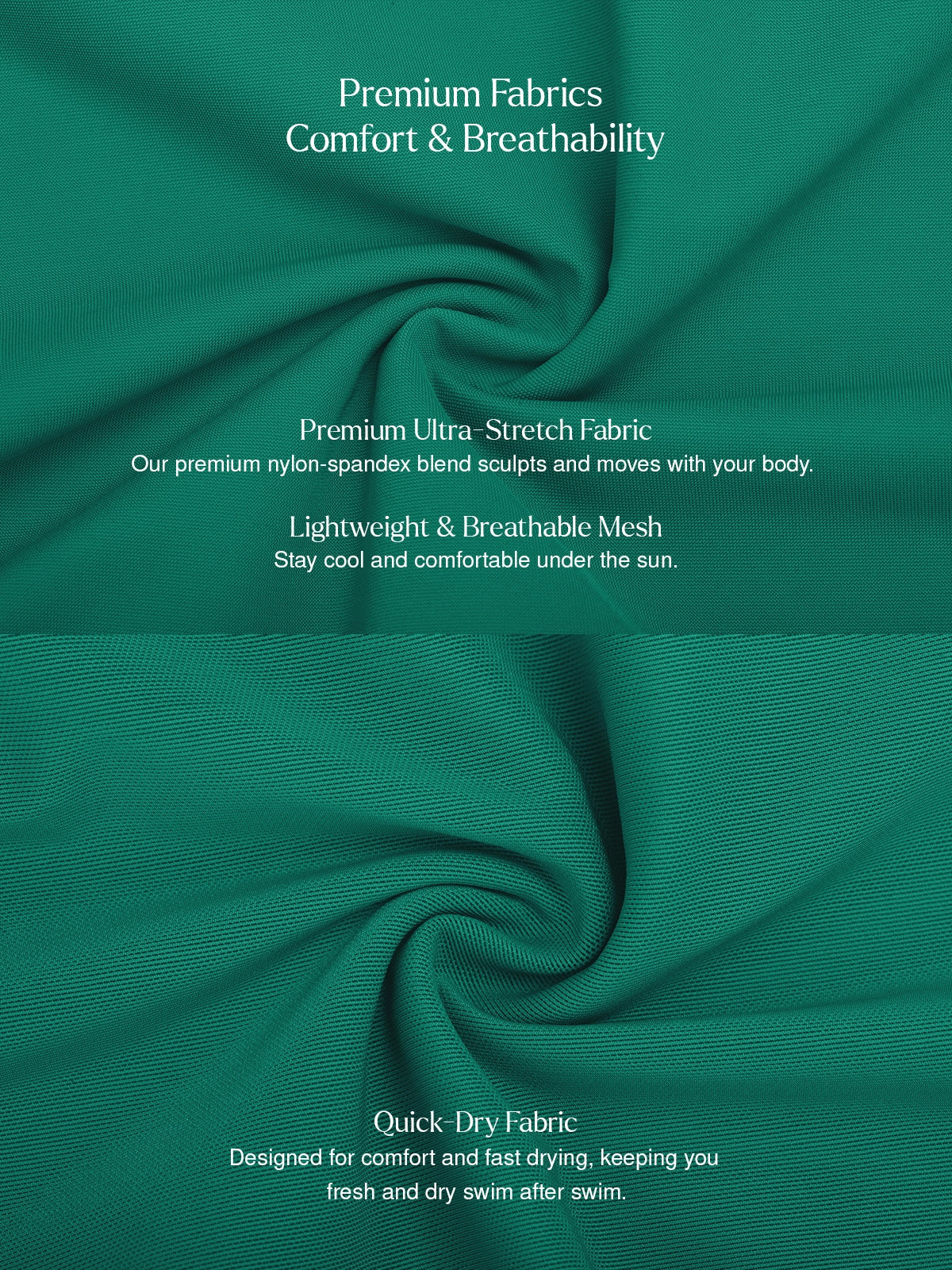 Eugene | Formende Badeanzug mit Twist-Front und Rüschen