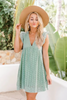 Amelie | Romantischer Rüschen-Romper mit Eyelet-Details