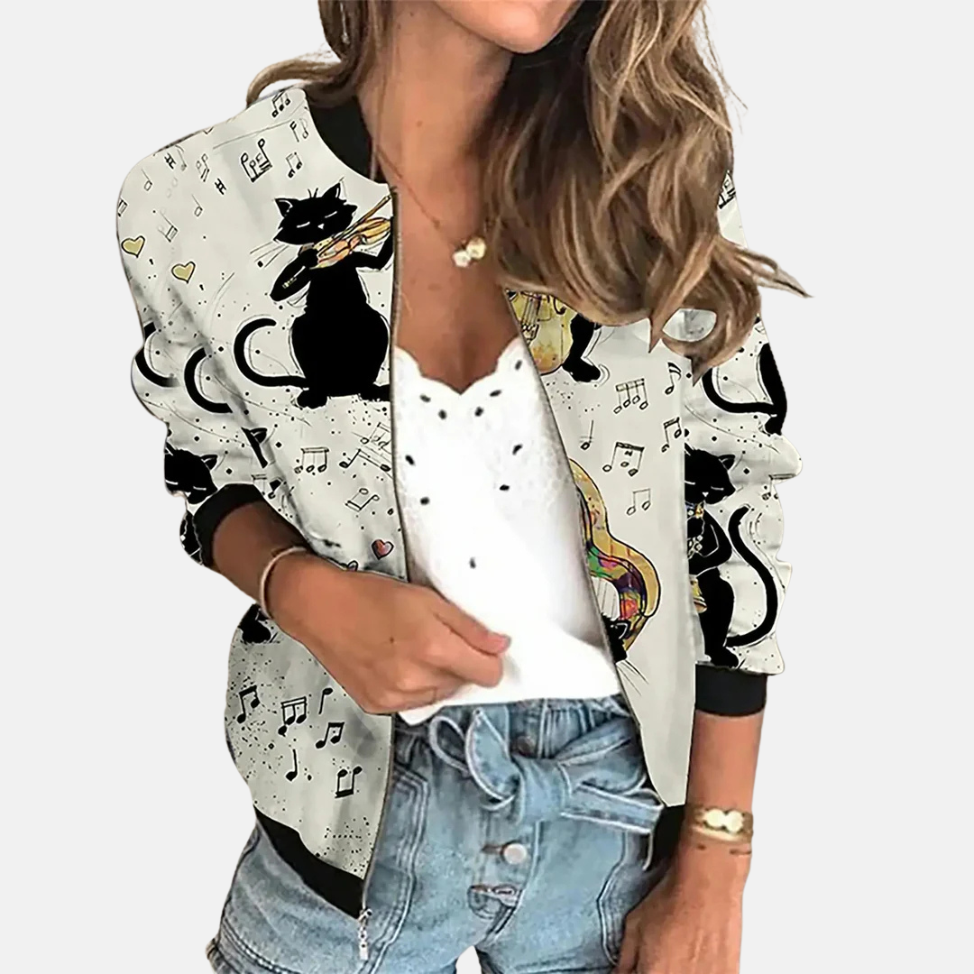 Joanne | Retro Bomberjacke für Damen