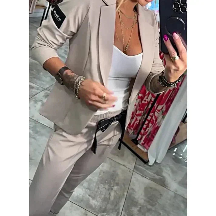 Ayana | Damen Freizeitanzug Jacke und Hose (2-teiliges Set)
