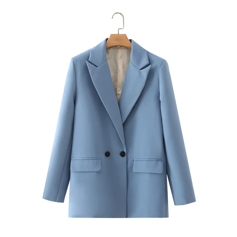 SIENNA | Der Elegante Doppelreiher Blazer für Stilsichere Frauen