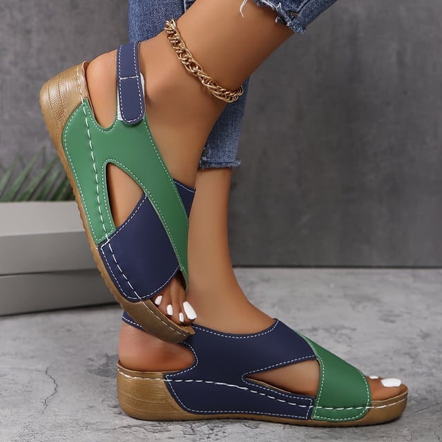 Alessia | Ultra Bequeme Orthopädische Sandalen mit Neigung
