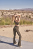 Mia | Elegante hochtaillierte Schlagleggings