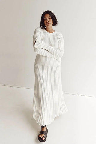 Carrie | Strick Midikleid - Strick Midikleid | Dresses Women