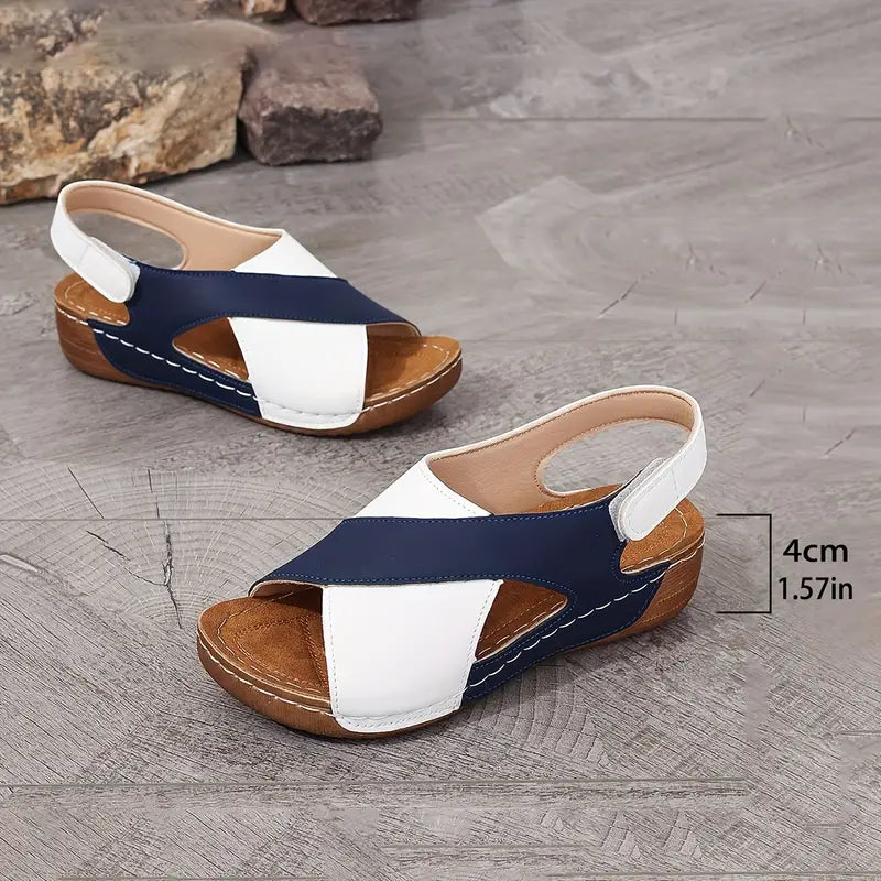 Alessia | Ultra Bequeme Orthopädische Sandalen mit Neigung