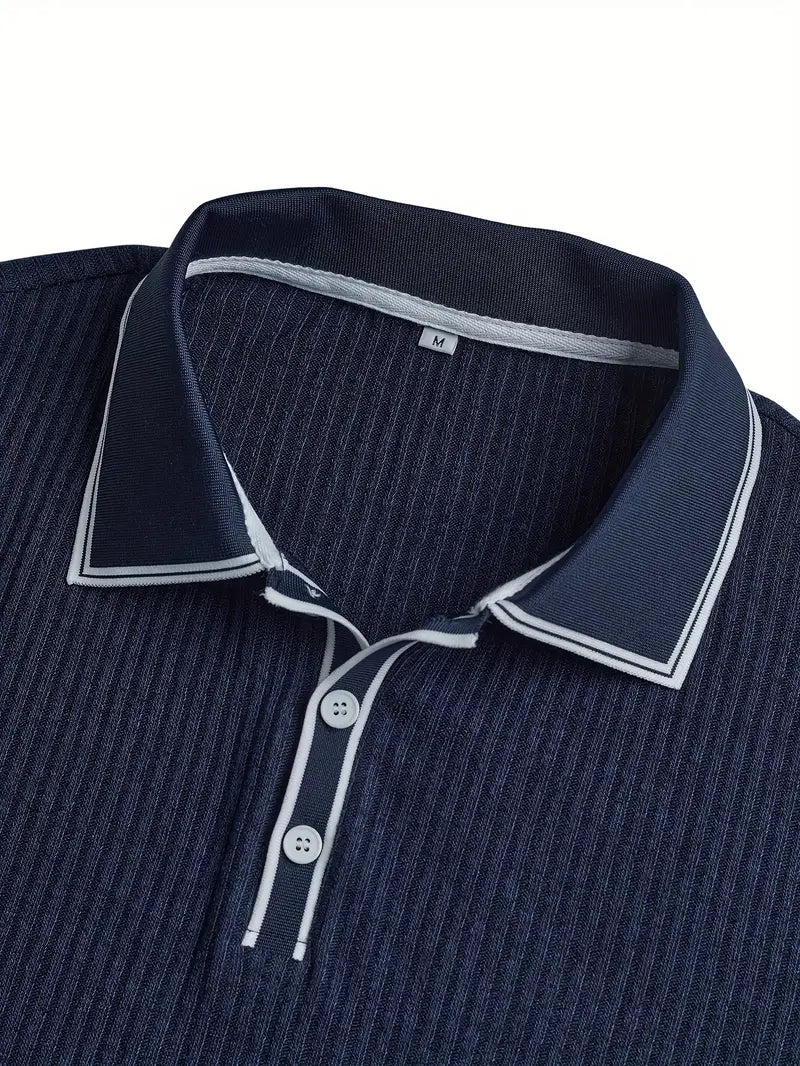 Donovan | Elegantes Polohemd Mit Kurzen Ärmeln