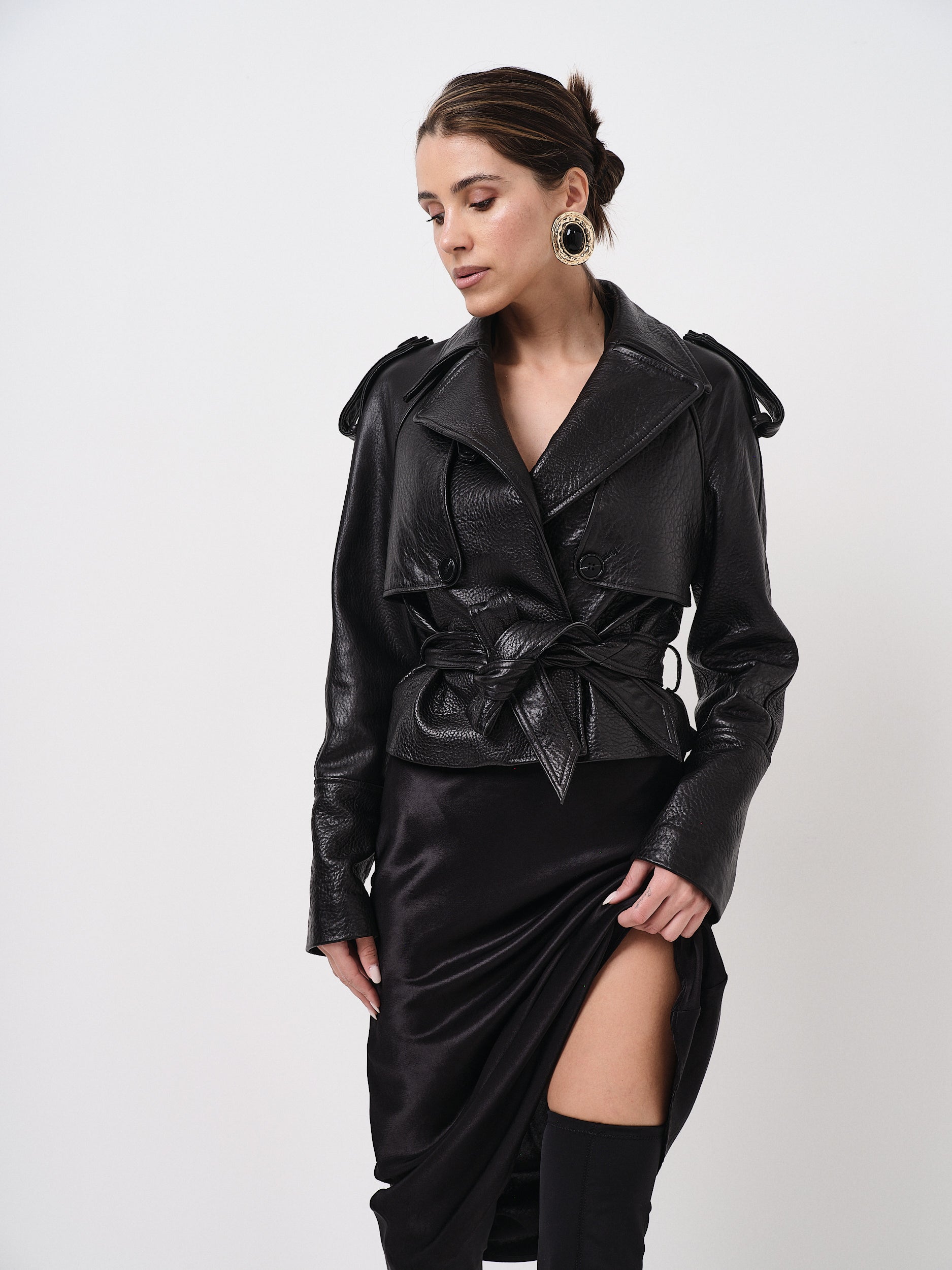 Rosalinda | Gehämmertes Leder