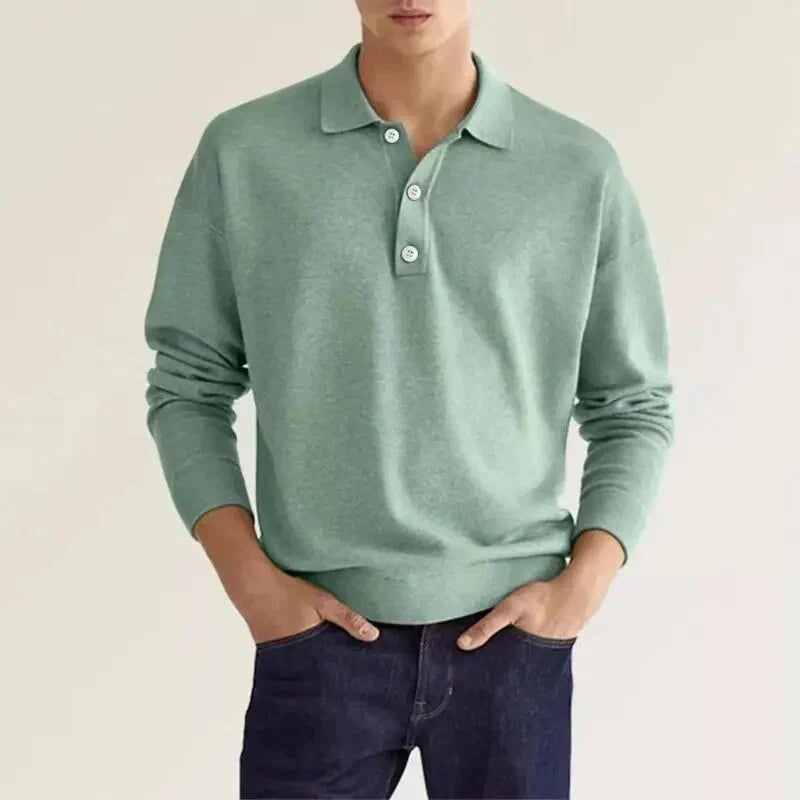 Paul | Eleganter Winterpullover für Herren mit luxuriösen Details