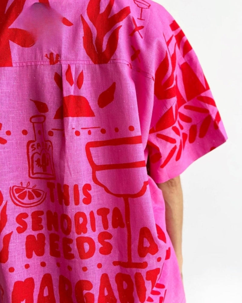 Kai | Lounge Set mit tropischem Print