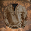 Jacob | Anton Strickpullover mit Reißverschlussdetail