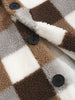 Derek | Flauschige karierte Jacke