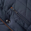Alden | Winter jacket vest with stand-up collar