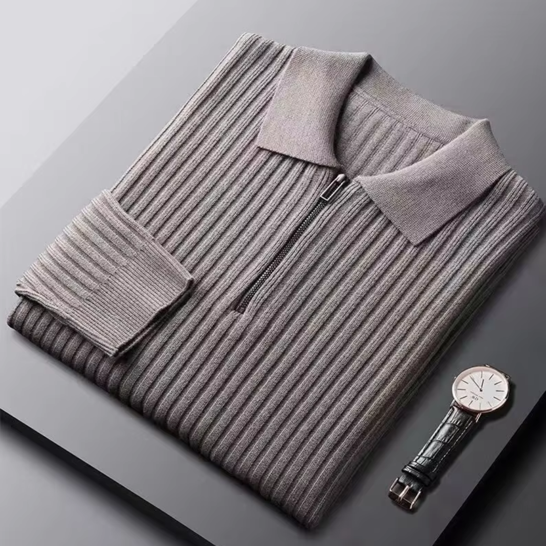 Silas | Eamon Viertelzip Pullover
