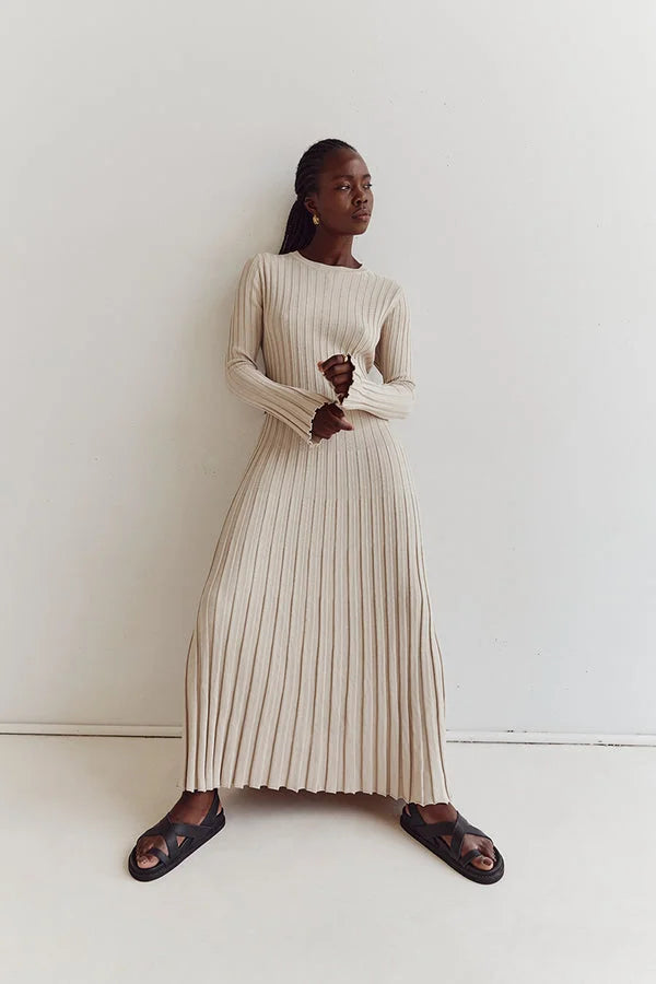 Carrie | Strick Midikleid - Strick Midikleid | Dresses Women