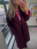 Maggie | ELIN MANTELJAS | BURGUNDY