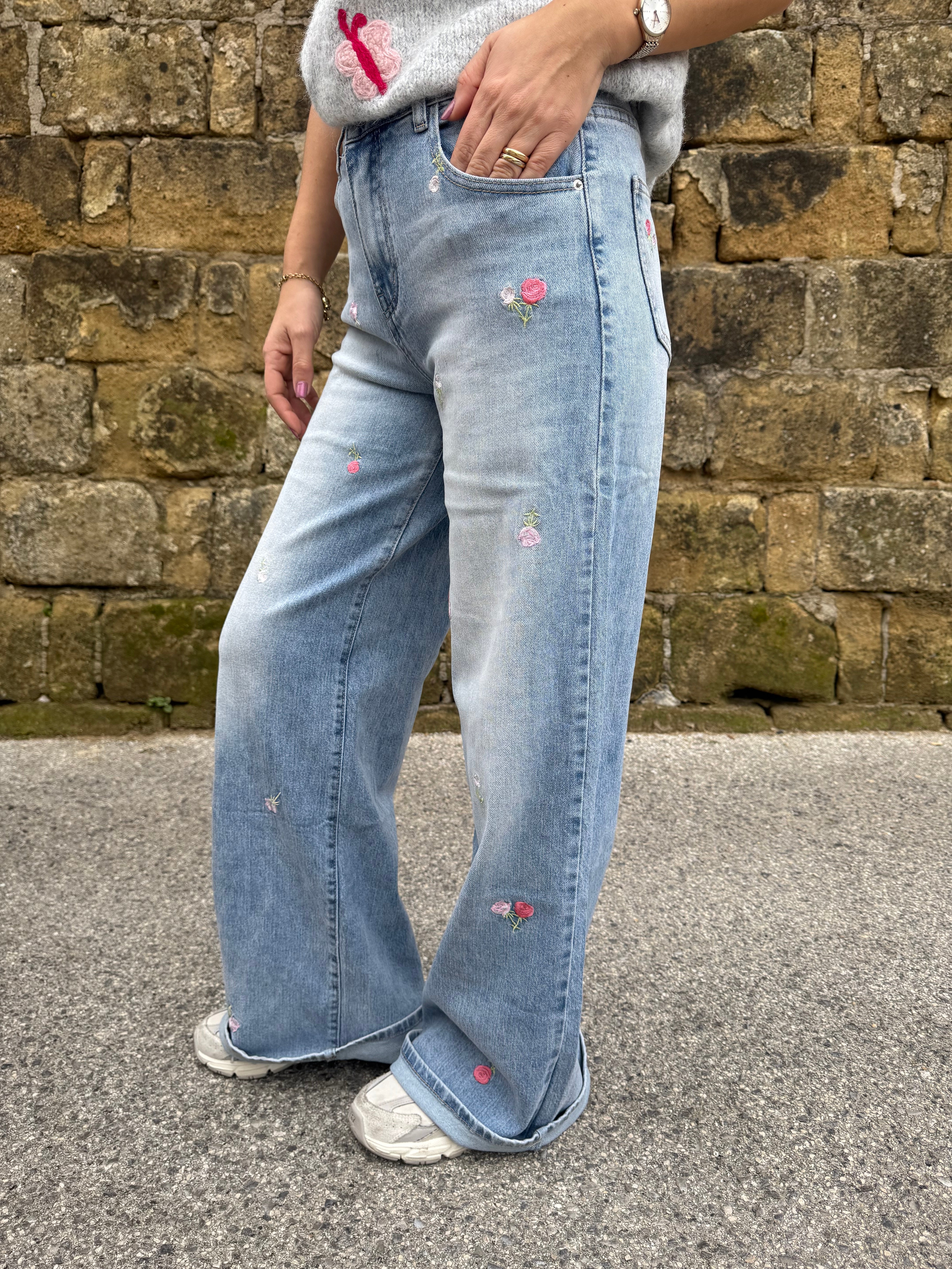 Hochtaillierte | Jeans Stilvolle Eleganz