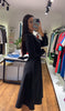 Anastashia | Schwarzes Kleid mit zeitloser Eleganz