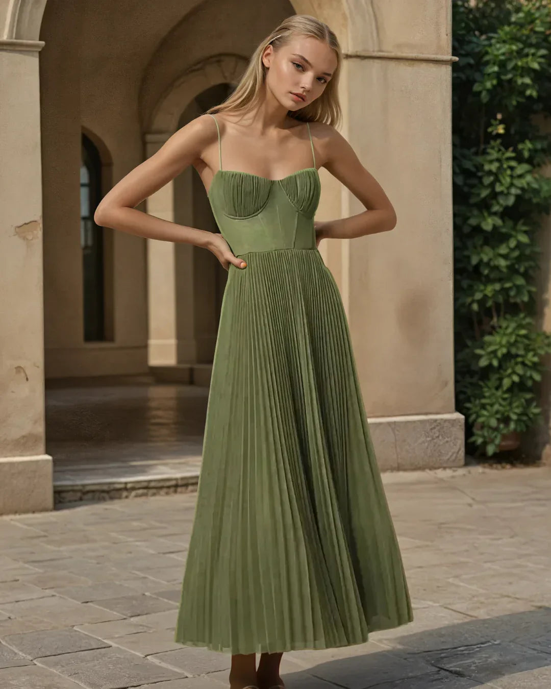 Eve | Olivia-Kleid – Moderne Eleganz mit freiem Rücken