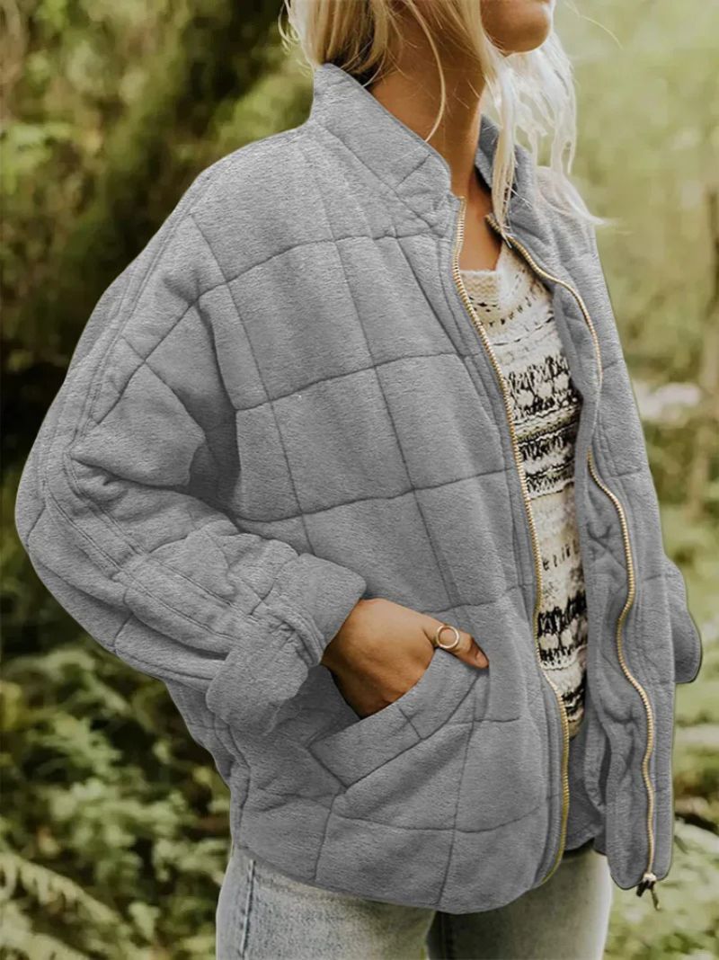 Alexa | Gefütterte Jacke mit elegantem Oversized-Look