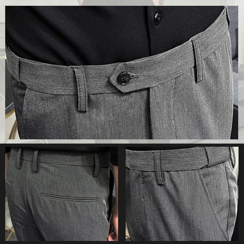 Solide | Slim Fit Formal Pants