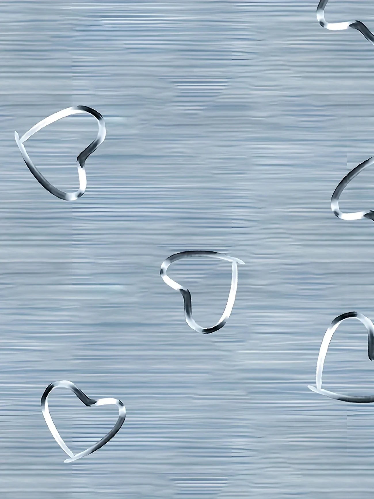 Maci | Top Elegantes Dekolleté in V mit Herzprint