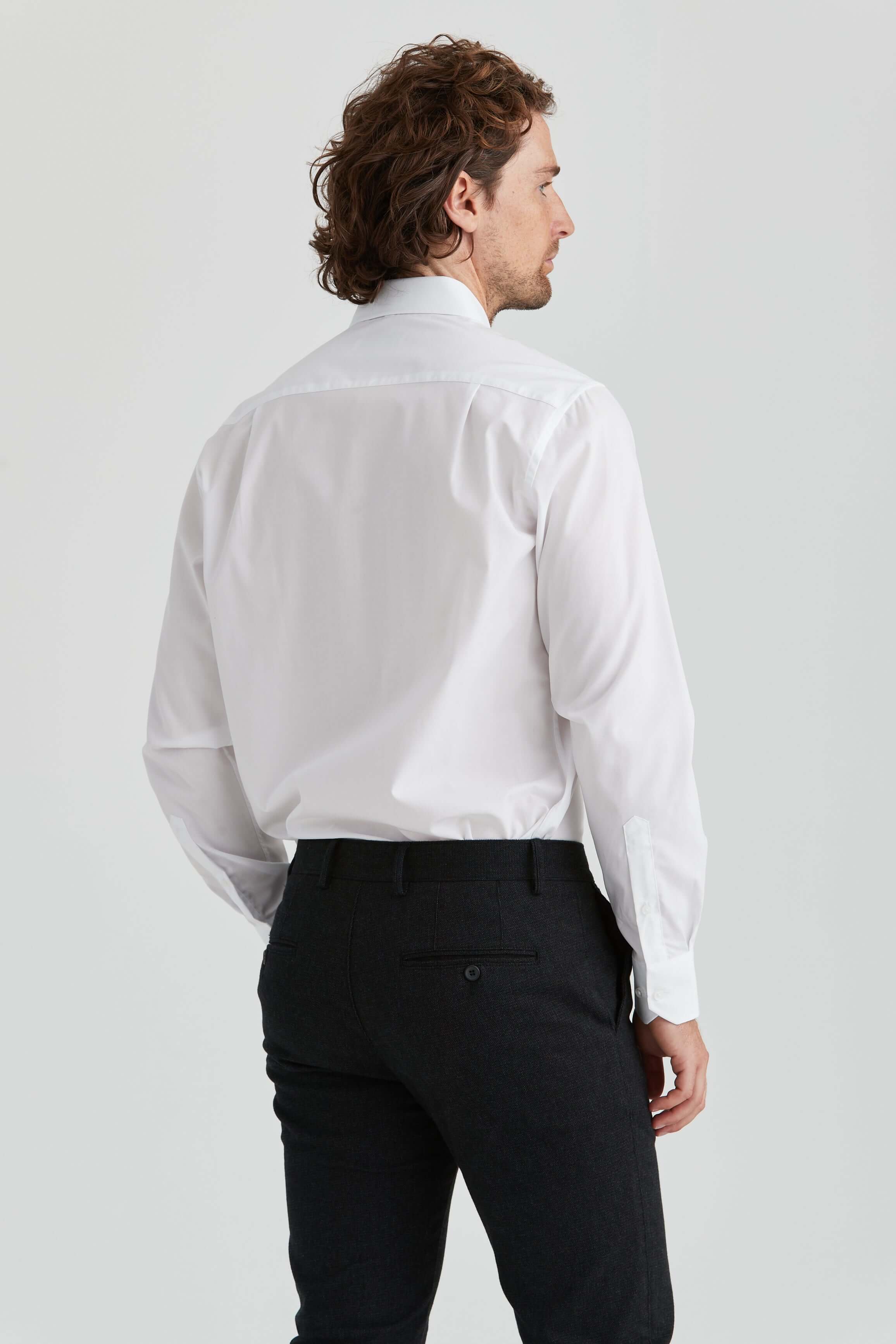 Jonas | Weißes Hemd Non-Iron - Perfektes Business Hemd für Fashion Men