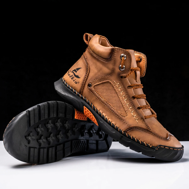 Javion | St. Moritz Leder High Top Schuhe