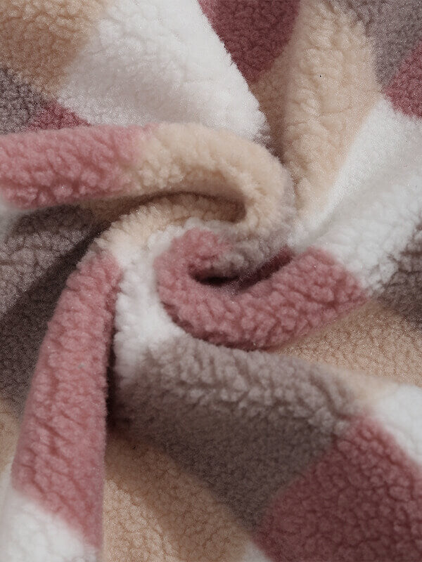 Derek | Flauschige karierte Jacke