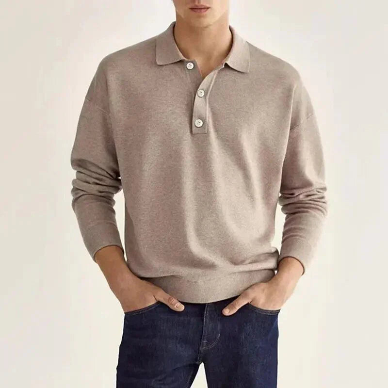 Paul | Eleganter Winterpullover für Herren mit luxuriösen Details
