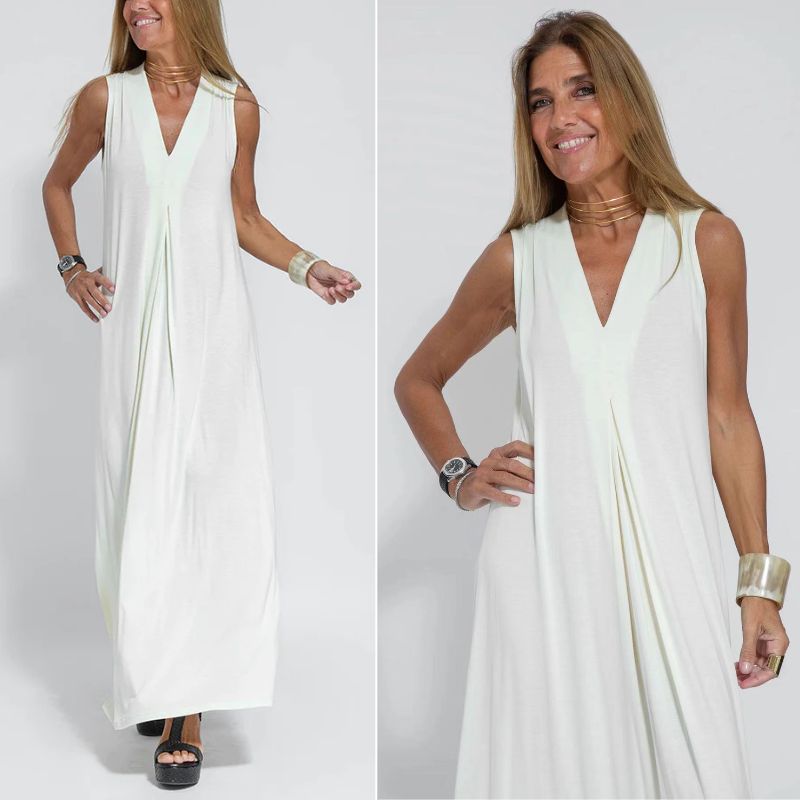 Elise | Luxuriöses Frauenkleid mit Weste