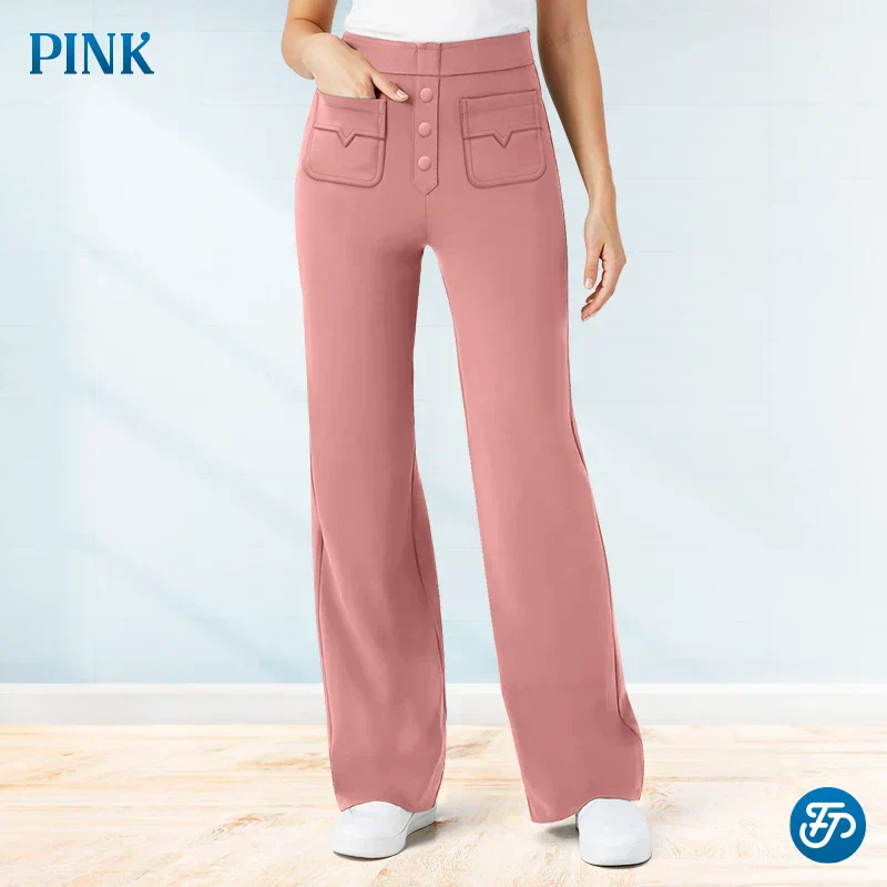 Aurura | Bequeme Stretchhose mit hoher Taille für Damen