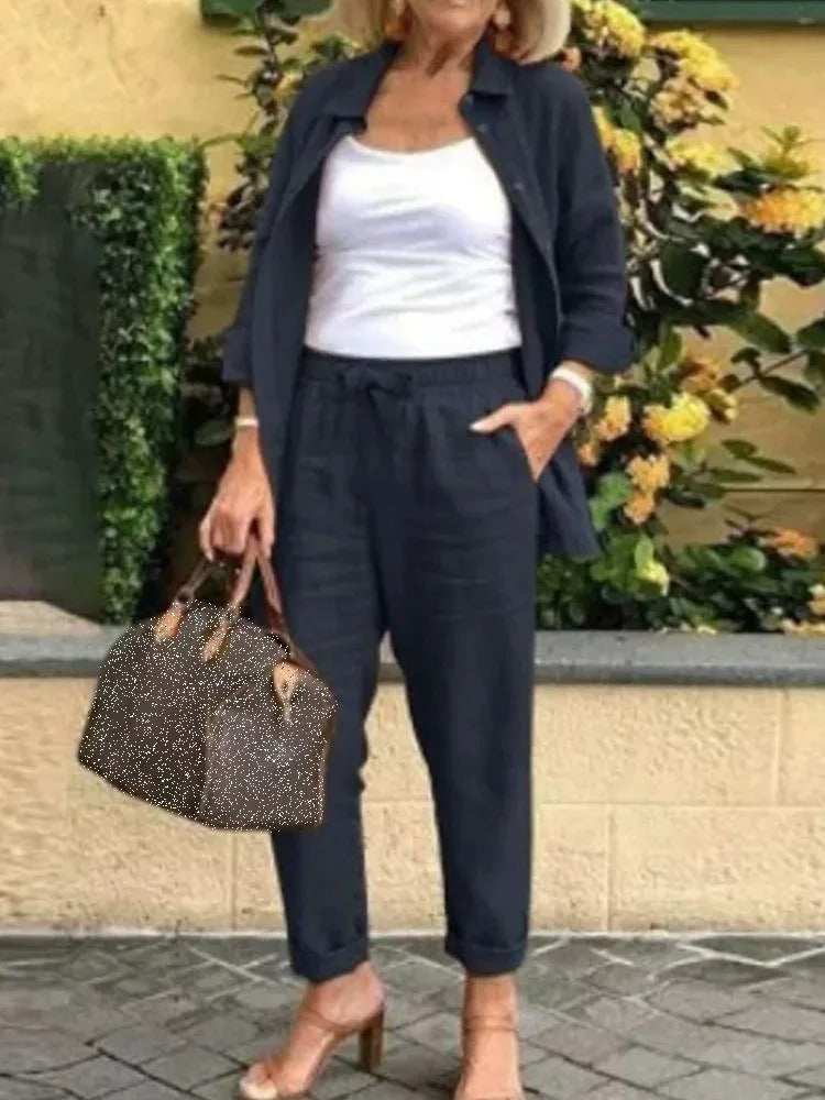 Henna | Set aus Langarmhemd und Hose