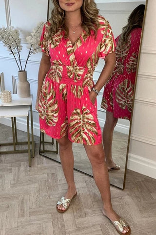 Princess | Lässiger Overall mit Druck und Taschen