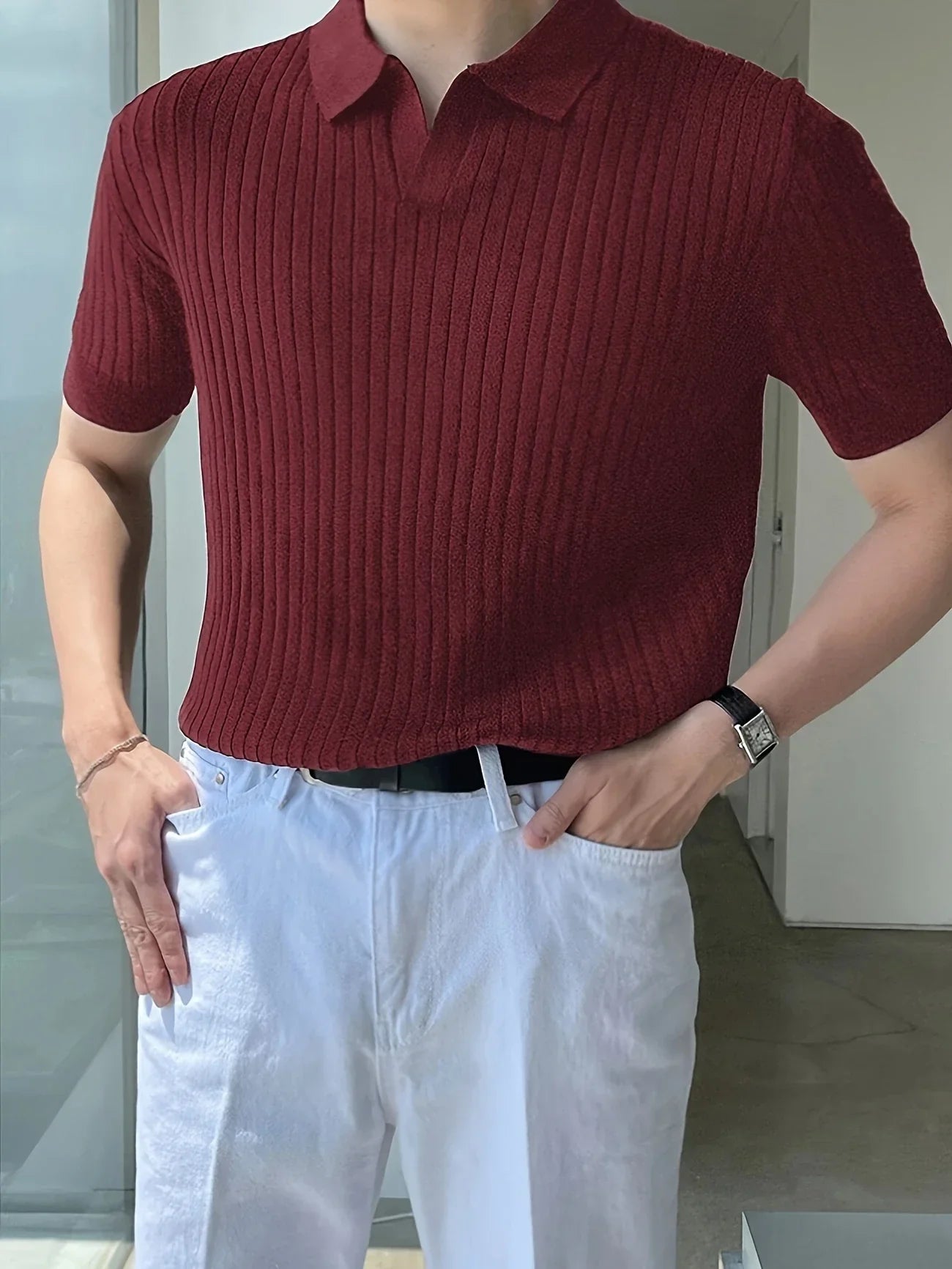 Kennedi | Casual Polo-Shirt mit Kurzärmeln