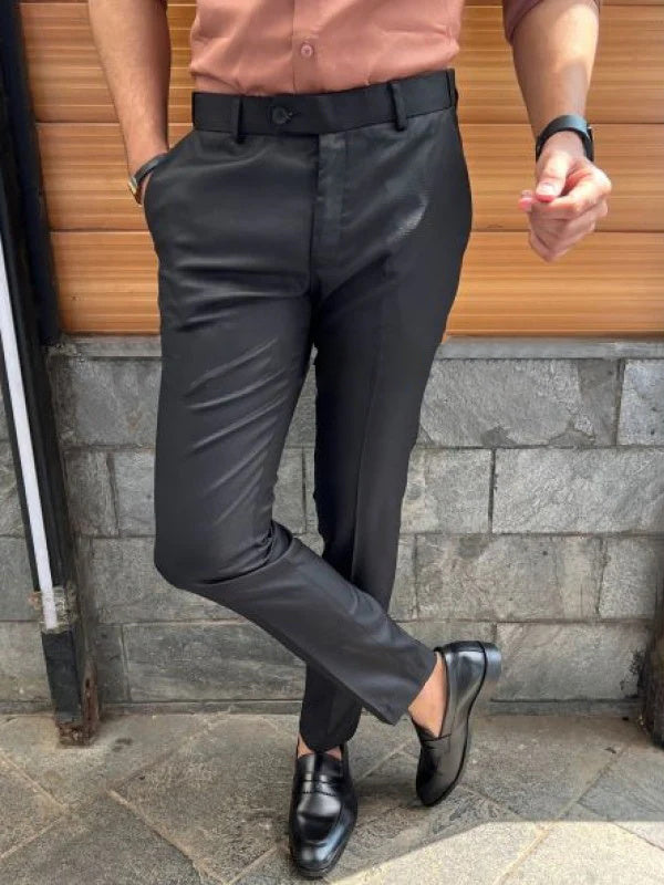 Solide | Slim Fit Formal Pants