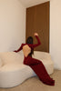 Hanna | Abito Lion in Bordeaux