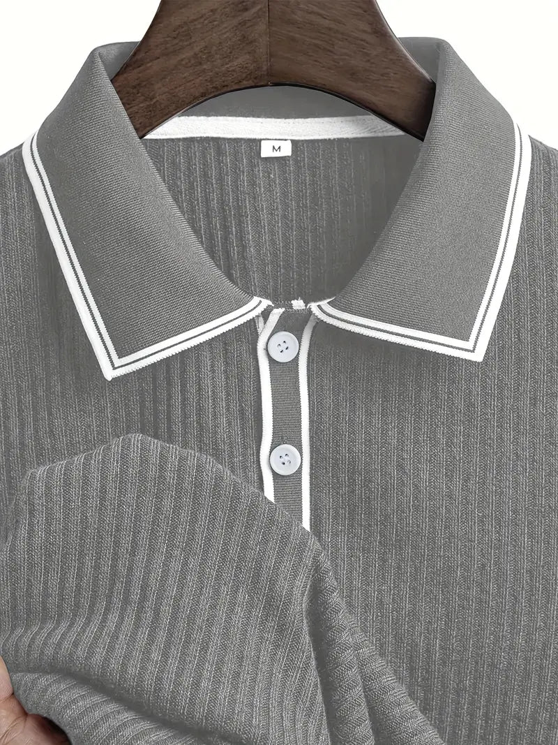 Donovan | Elegantes Polohemd Mit Kurzen Ärmeln