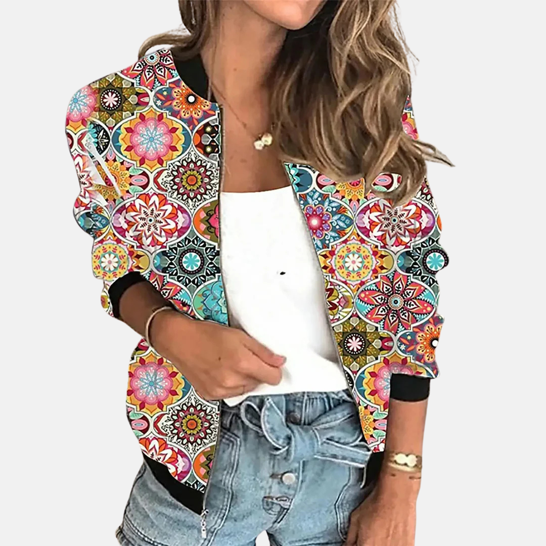 Joanne | Retro Bomberjacke für Damen