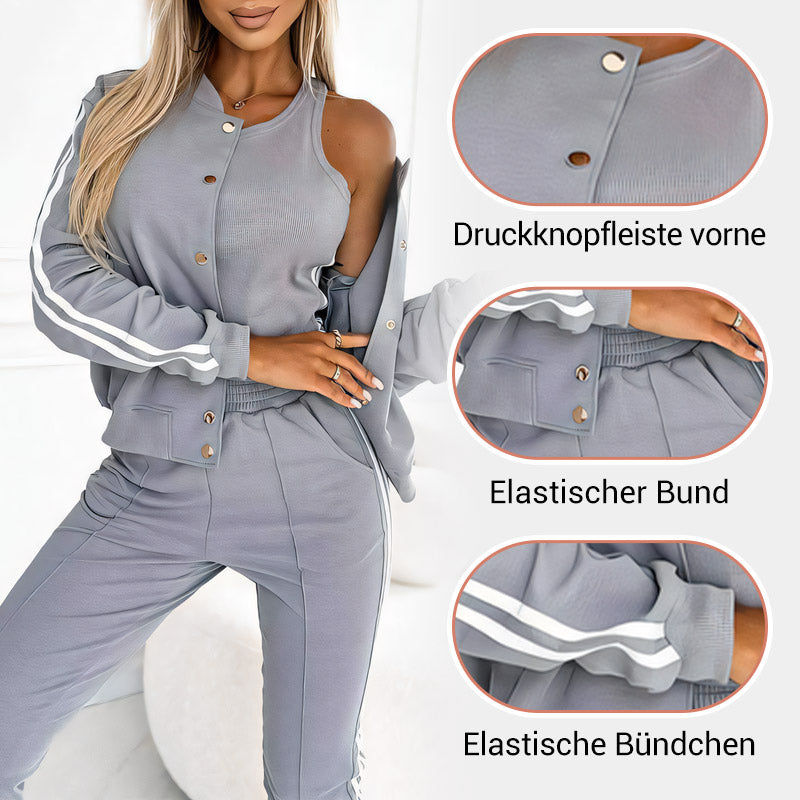Emma | Dreiteiliges Baseball-Set für Damen