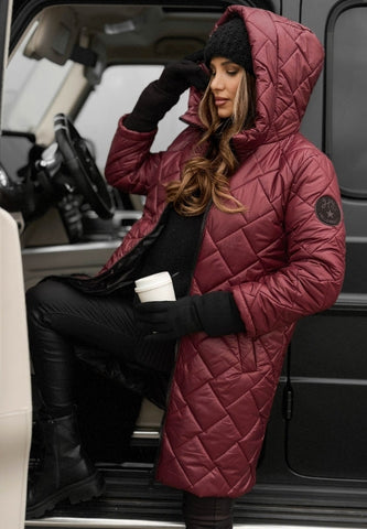 Katina | Elegante Vadderad Kappa – Leicht, Warm & Zeitlos