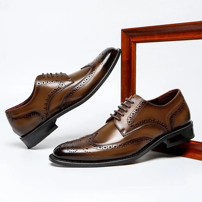 Roan | Pembroke 100% Rindleder Brogues