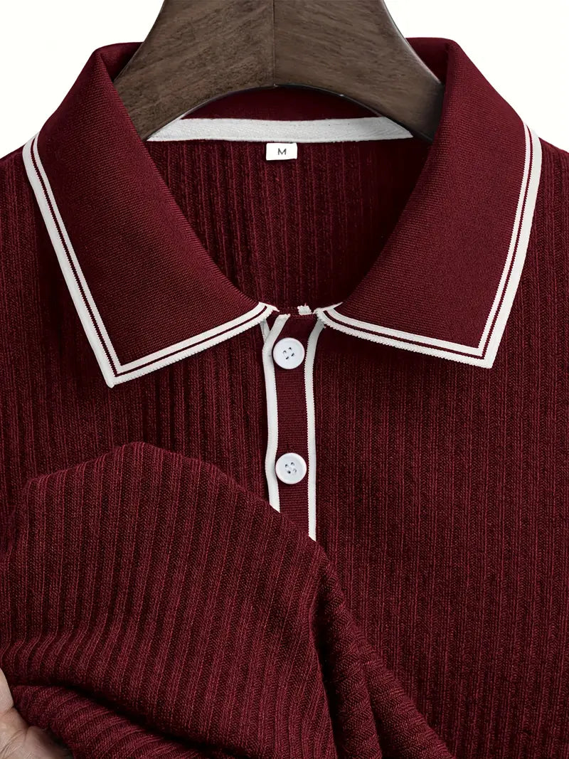 Donovan | Elegantes Polohemd Mit Kurzen Ärmeln