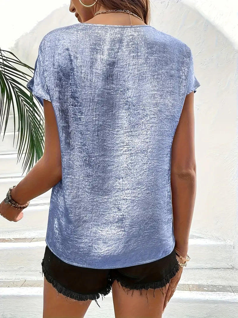 Aris | Elegante Bluse mit V-Ausschnitt