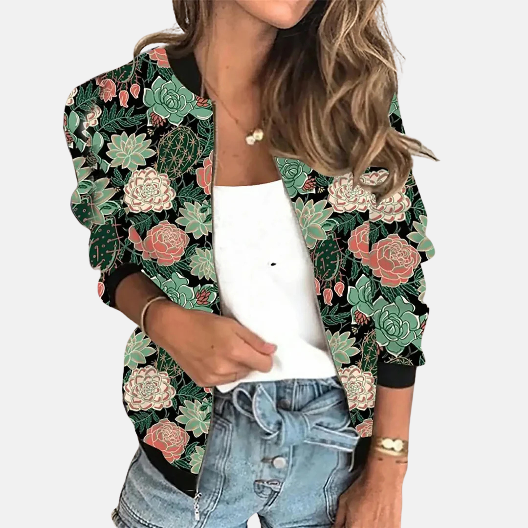 Joanne | Retro Bomberjacke für Damen